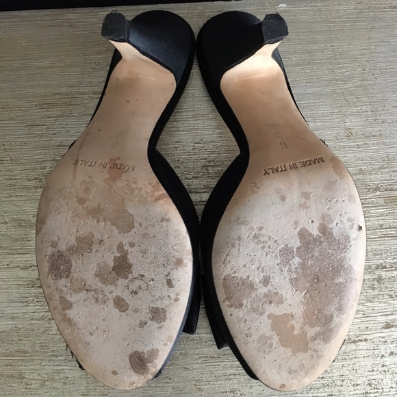 Michael Kors Women’s Black Satin Kitten Heels size 6 - Picture 4 of 4